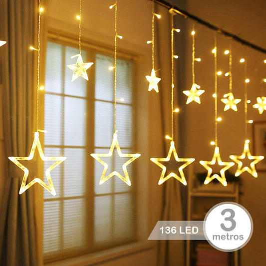 Extension Estrellas 3m Navidad 2090